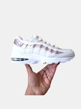 Nike Air Max 95 Limited Edition Phantom White Sneakers Size 6Y/7.5 Women